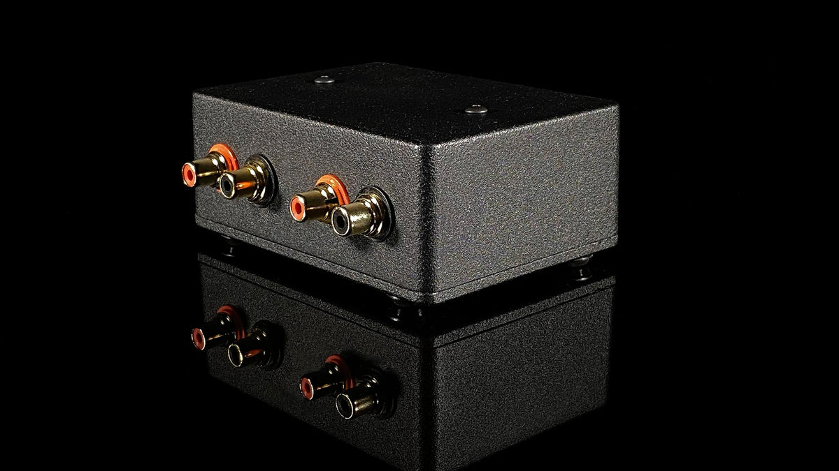 RCA to RCA Stereo Single Ended with Input Transformers - Step up 1:2